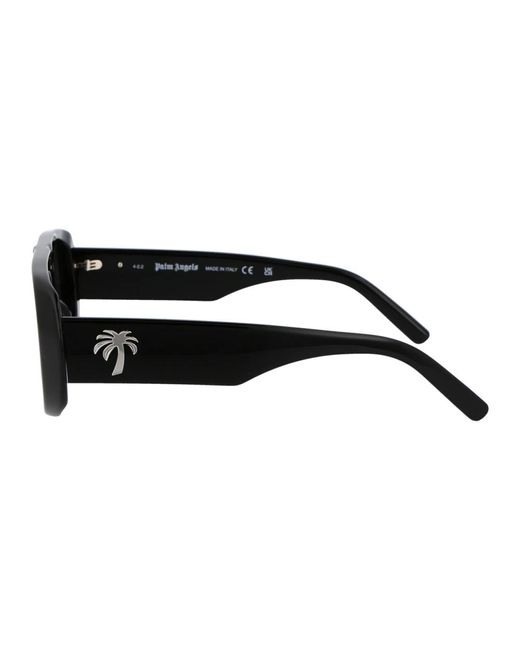 Palm Angels Black Stilvolle sierra sonnenbrille für sonnige tage