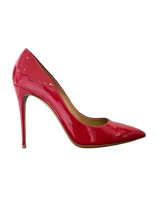 Ferragamo Red Pumps