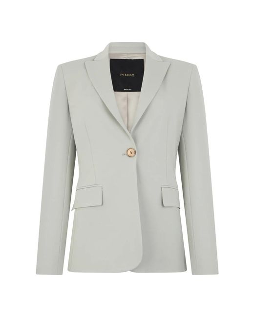 Pinko Gray Blazers
