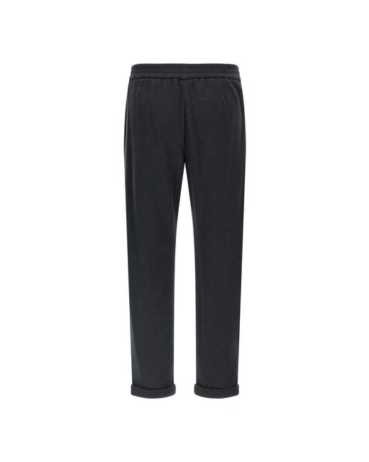 Brunello Cucinelli Blue Sweatpants