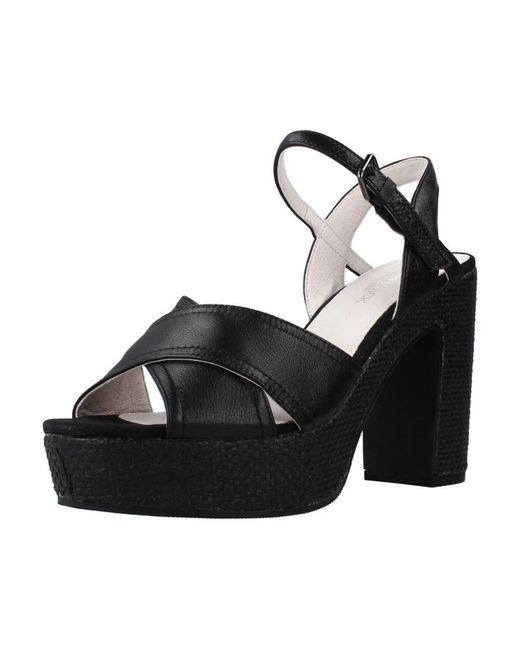Lumberjack Black High heel sandals