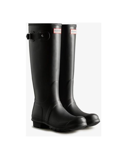Hunter Black Original hohe wellington stiefel