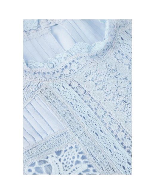 Vanessa Bruno Blue Elegante Hellblaue Calin Bluse