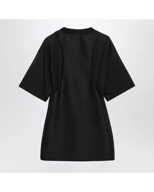 Balenciaga Black Short Dresses