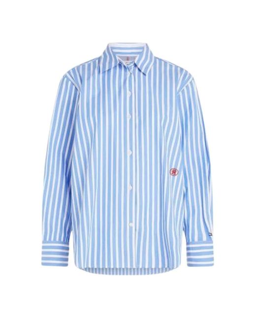 Blouses & shirts > shirts Tommy Hilfiger en coloris Blue