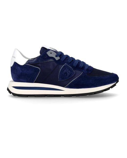 Sneakers blu corsa tropez haute di Philippe Model in Blue da Uomo