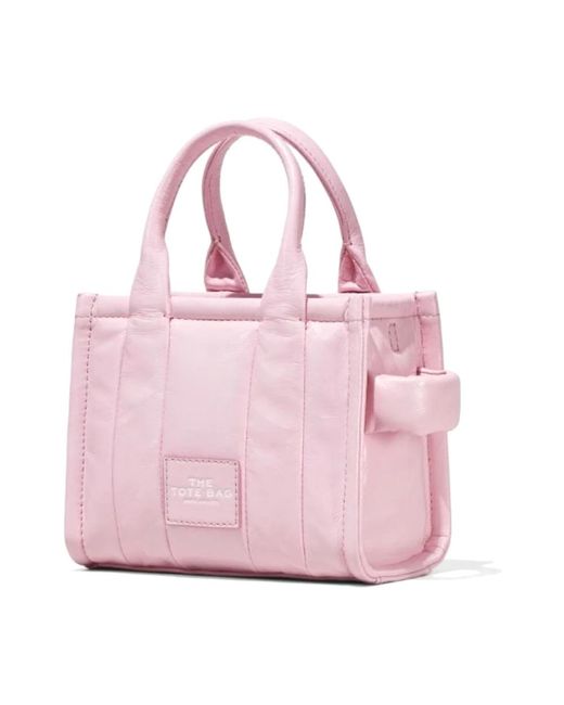 Marc Jacobs Pink Stilvolle lederhandtasche