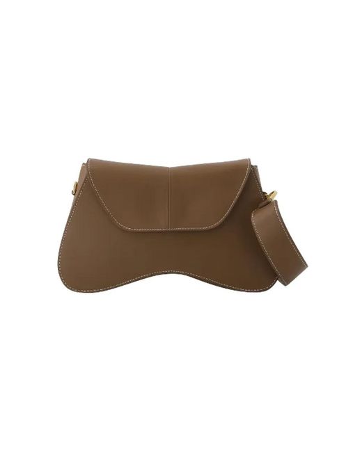 Shoulder Bags Elleme de color Brown