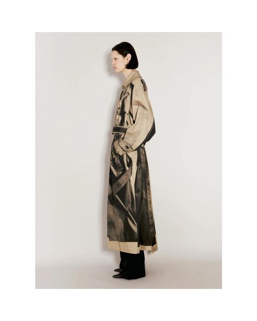 Coats > trench coats Jean Paul Gaultier en coloris Metallic