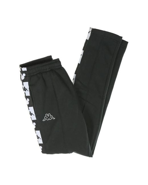 Kappa Black Sweatpants for men