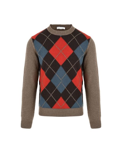 FILIPPO DE LAURENTIIS Multicolor Round-Neck Knitwear for men