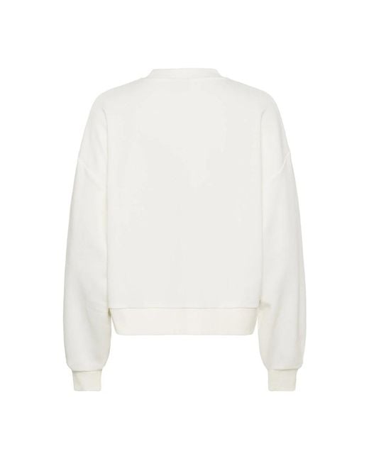 Kaffe Sweatshirts in het White