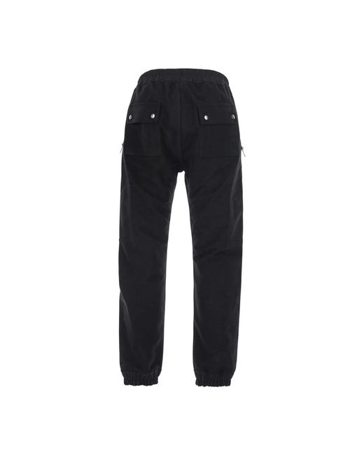 Rick Owens Black Sweatpants for men