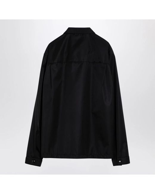 Light Jackets Prada de hombre de color Black