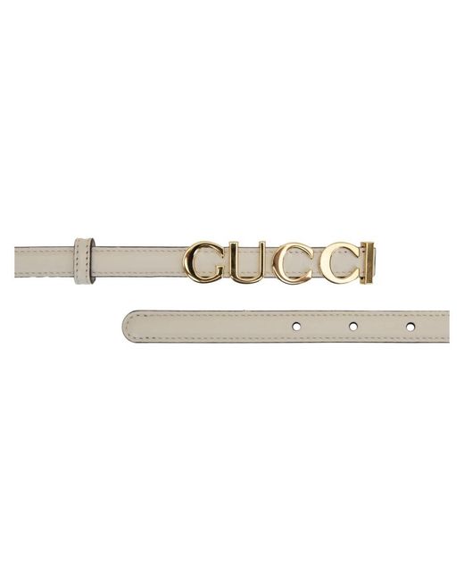 Gucci Metallic Belts