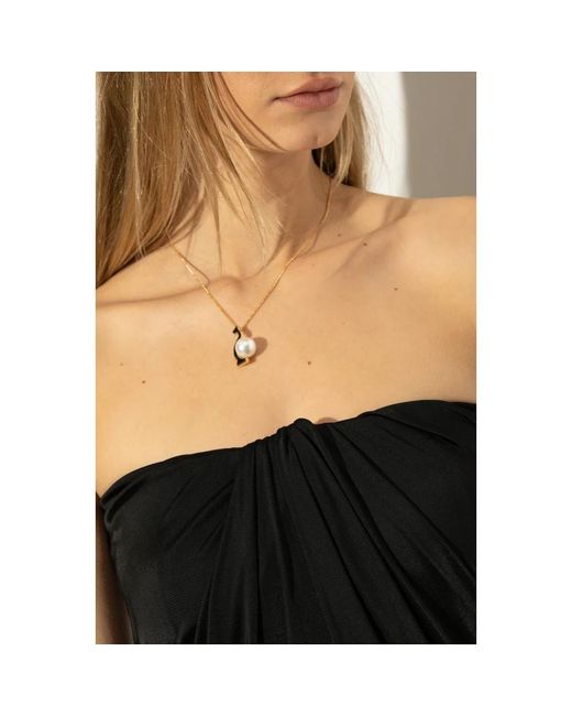 Necklaces Ferragamo de color Metallic