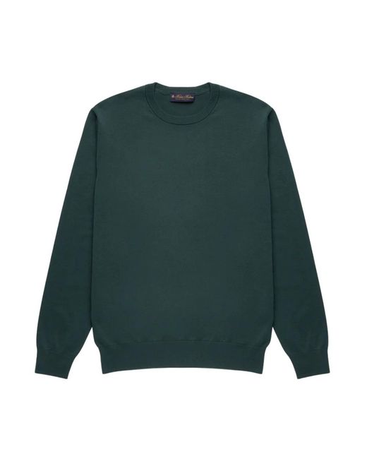 Round-Neck Knitwear Brooks Brothers pour homme en coloris Green