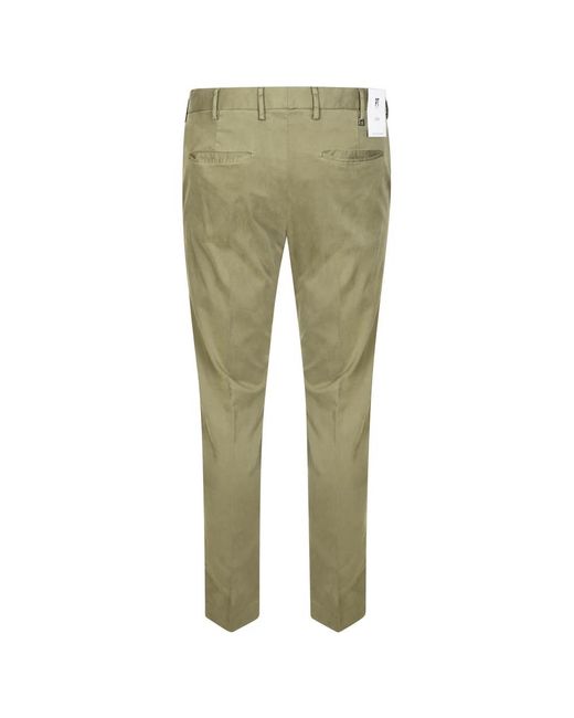 PT01 Elegante Geplooide Broek in het Green voor heren