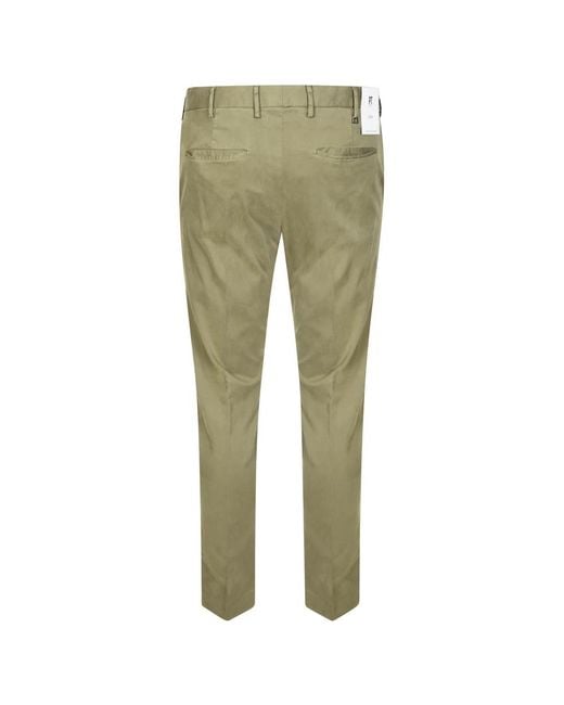 PT01 Green Slim-Fit Trousers for men