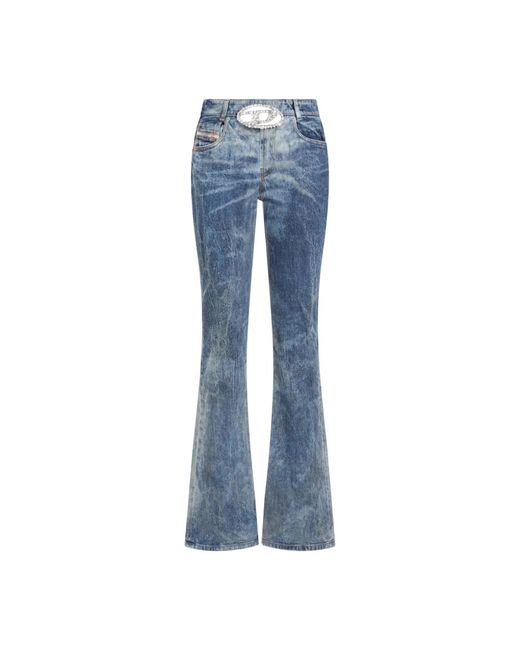 Flared jeans DIESEL de color Blue