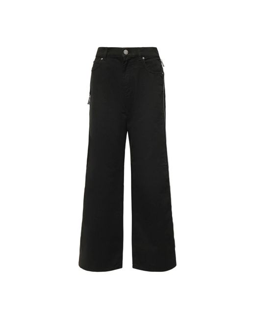 Pinko Black Wide Jeans