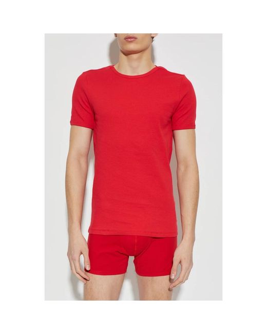 T-Shirts Versace de hombre de color Red