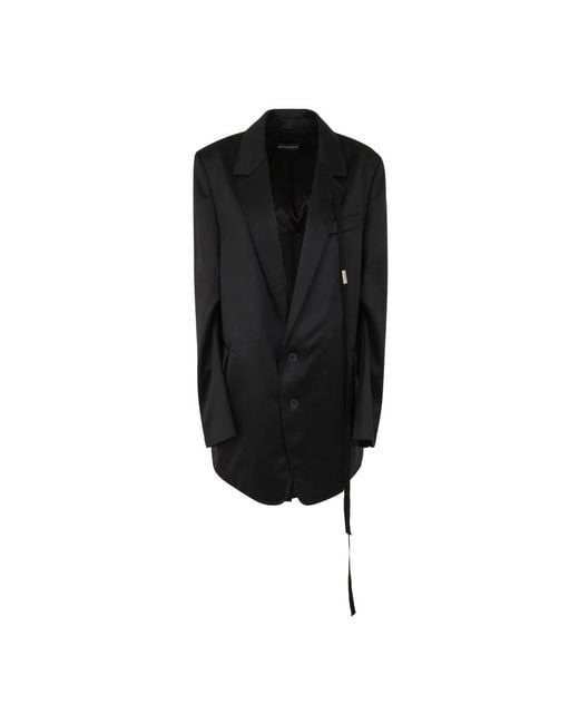 Ann Demeulemeester Black Blazers
