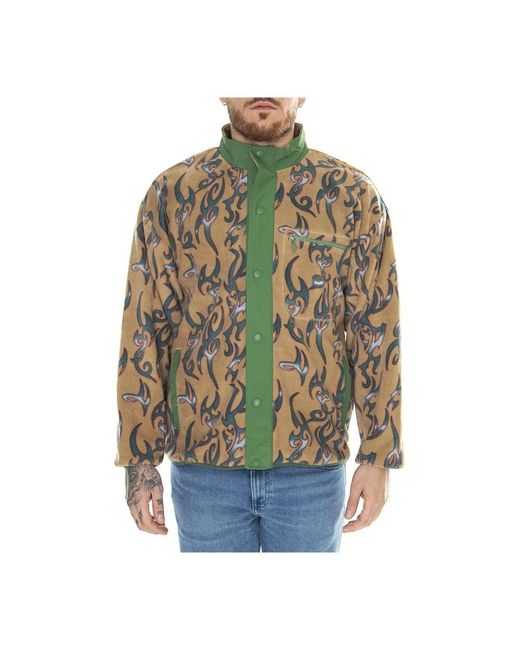 Zip-Throughs Huf pour homme en coloris Green