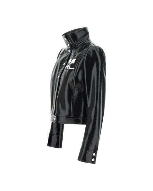 Courreges Black Light Jackets