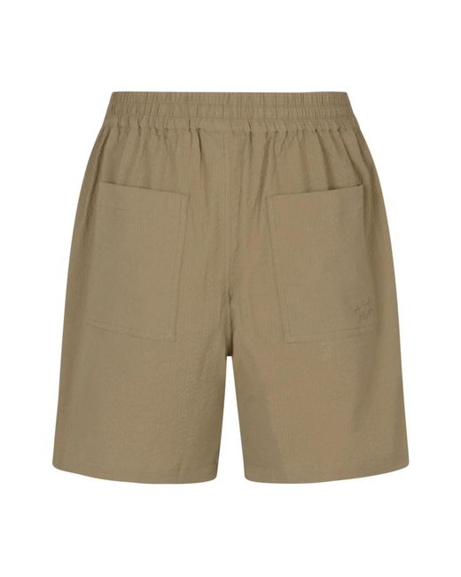 Maison Kitsuné Natural Casual Shorts for men