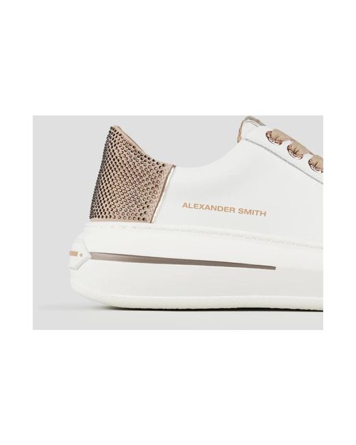 Alexander Smith White Sneakers