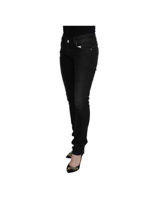 Acht Black Slim-Fit Jeans