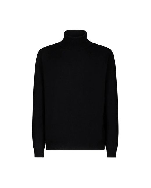 Dondup Black Turtlenecks for men