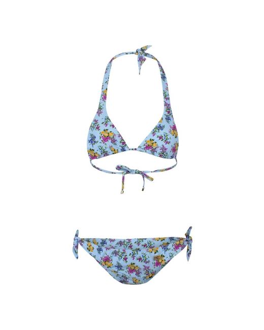 Dolce & Gabbana Blue Bikinis