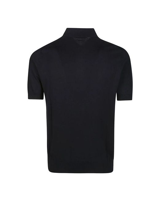 Paolo Pecora Klassisches polo-shirt in Black für Herren