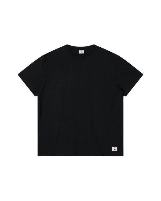 Edwin T-Shirts in het Black voor heren