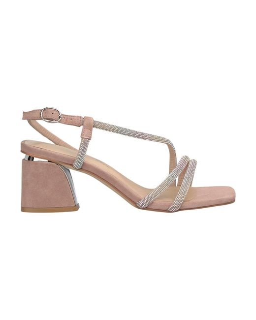 High Heel Sandals Alma En Pena. de color Pink