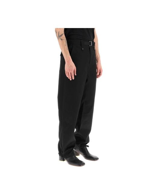 Trousers > straight trousers Sacai pour homme en coloris Black