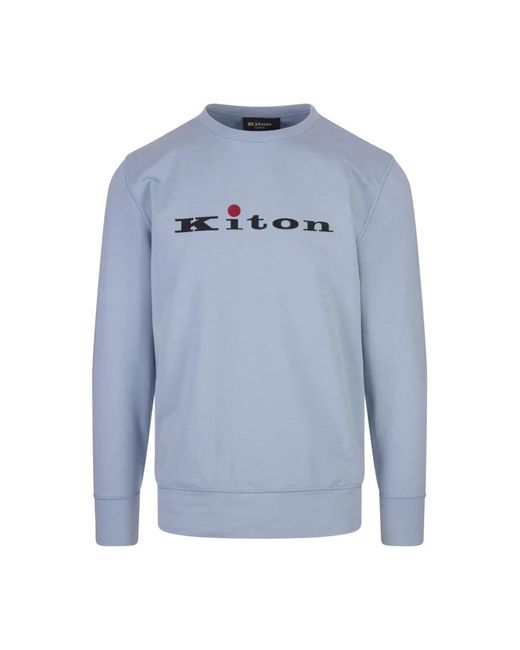 Kiton Blue Sweatshirts for men