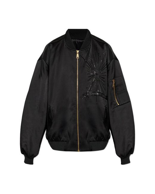 Bomber Jackets Balmain pour homme en coloris Black