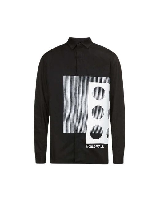 Casual Shirts A_COLD_WALL* de hombre de color Black