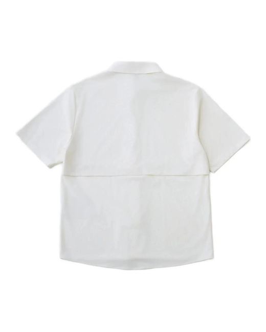 Hiking Patrol White Short Sleeve Shirts for men
