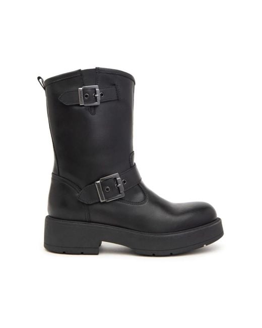 Nero Giardini Black Ankle Boots