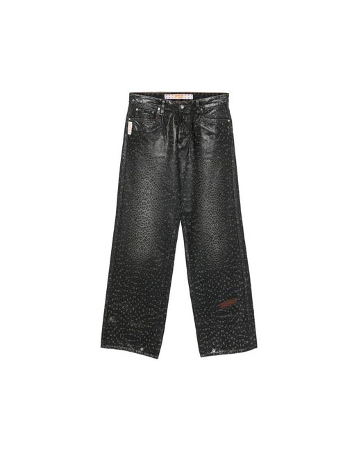 PDF Gray Straight Jeans for men
