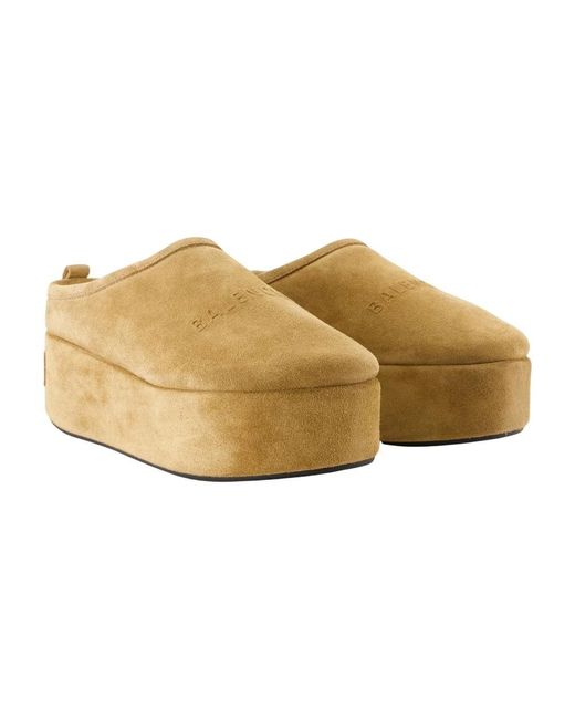 Balenciaga Natural Slippers