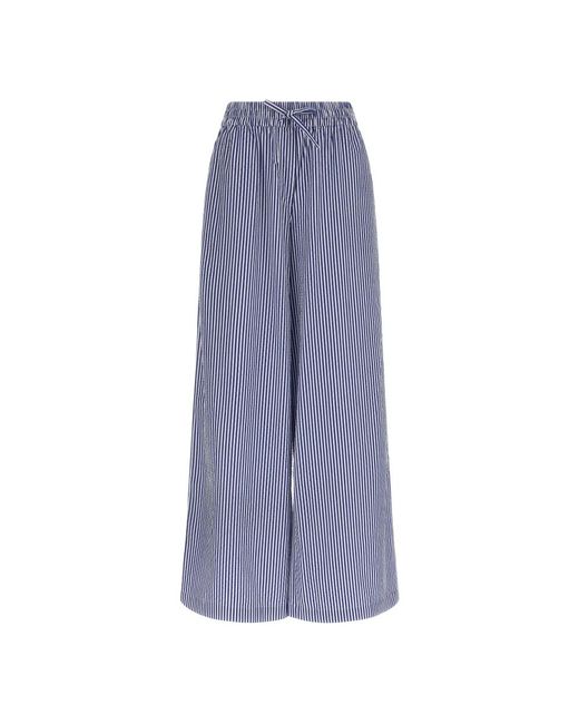 P.A.R.O.S.H. P.A.R.O..H. ,Broeken ,Blauw ,Katoen Cashine Pants in het Purple