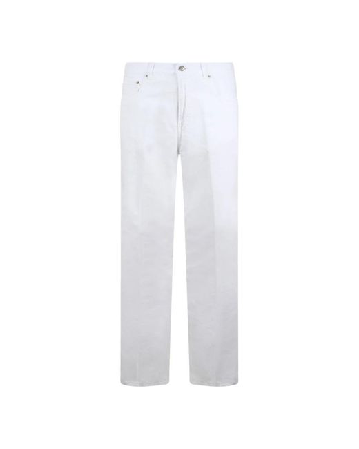 Haikure White Straight Jeans