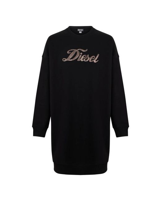 DIESEL Black Short Dresses