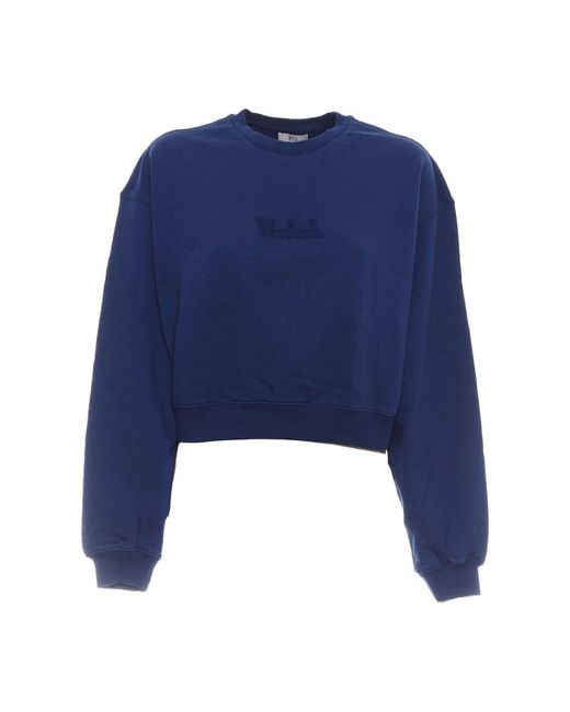 Woolrich Blue Sweatshirts