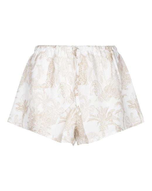 Mc2 Saint Barth White Short Shorts